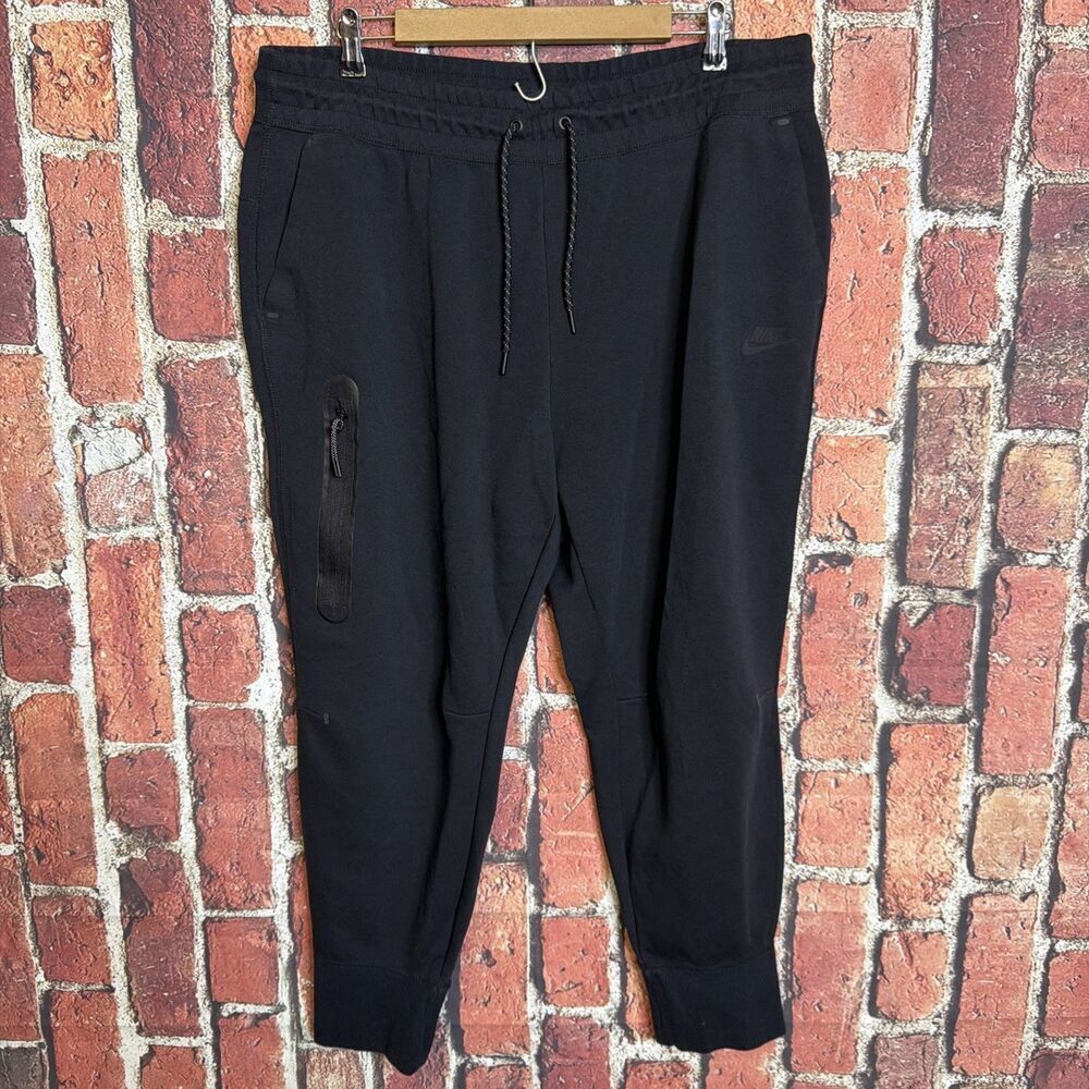 Nike Sportswear Tech Fleece Sweatpants Womens 1X Black High Rise DA2043-010